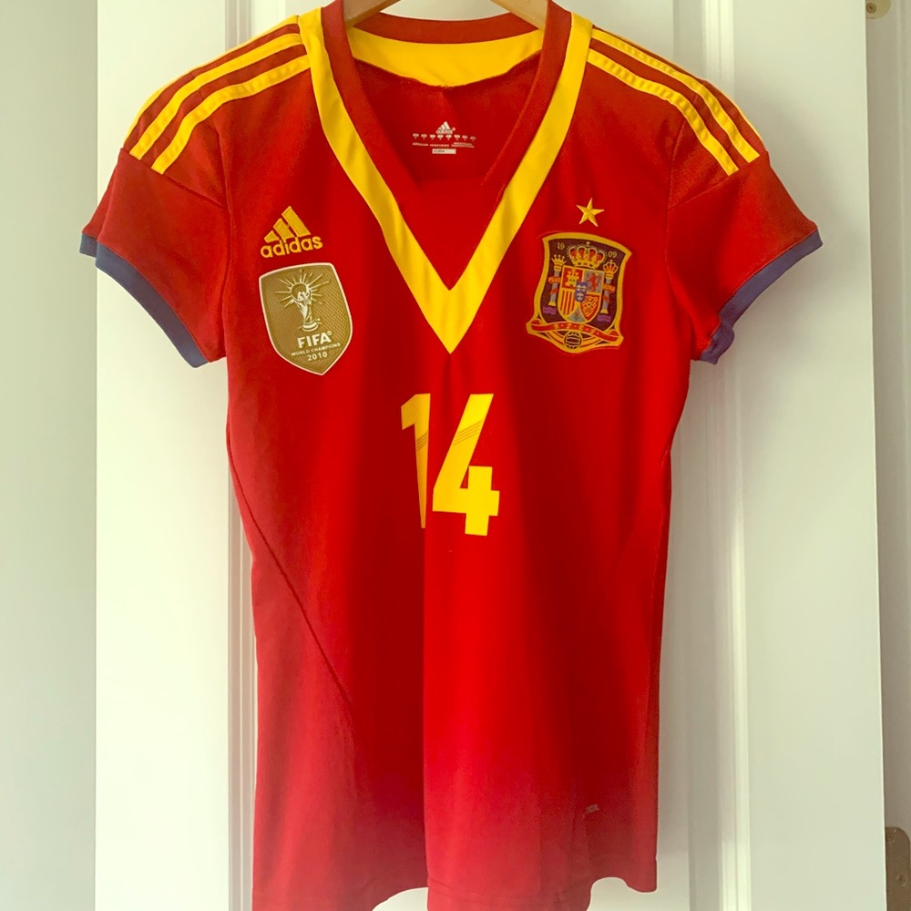 Spain National Team Jersey Alonso #14